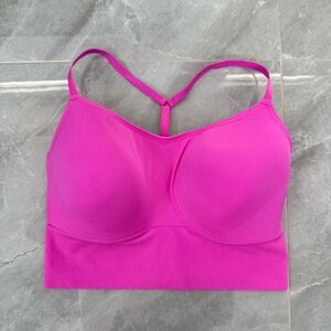 Women’s PINK Active Seamless Lightly Lined Sports Bra Adjustable Plus Size XXL
